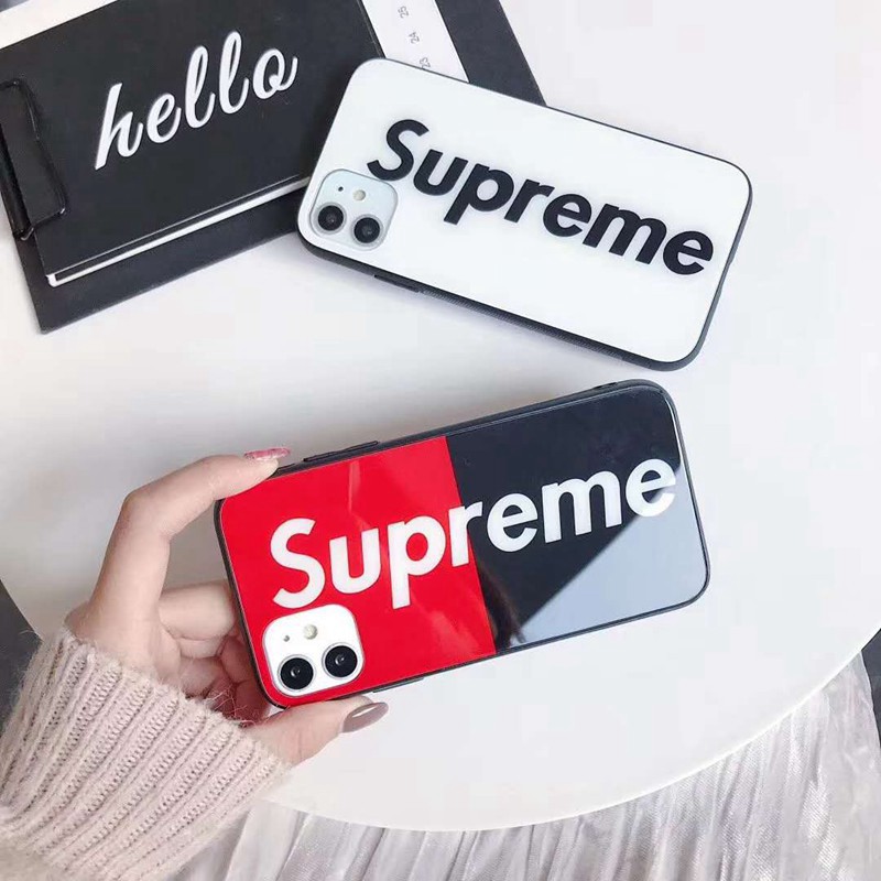 Supreme/シュプリームiphone 12 ケースレディース アイフォンxs/11/8 plusケース おまけつきiphone se2/xr/xs max/11proケースブランドモノグラム iphone11/11pro maxケース ブランドiphone x/8/7 plusケース大人気