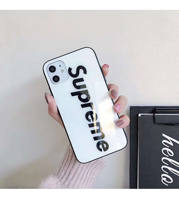 Supreme/シュプリームiphone 12 ケースレディース アイフォンxs/11/8 plusケース おまけつきiphone se2/xr/xs max/11proケースブランドモノグラム iphone11/11pro maxケース ブランドiphone x/8/7 plusケース大人気