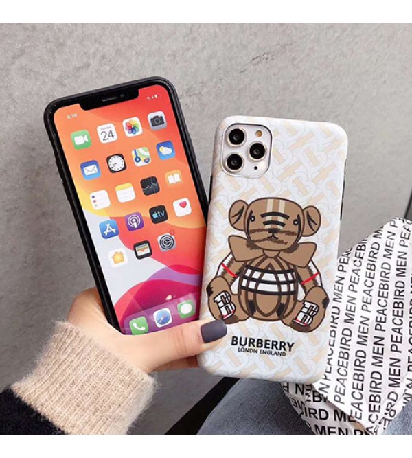 Burberry/バーバリーiphone 12ケースペアお揃い アイフォン11ケース iphone xs/x/8/7ケース女性向け iphone xr/xs maxケース ビジネス ストラップ付き個性潮 iphone x/xr/xs/xs maxケース ファッション