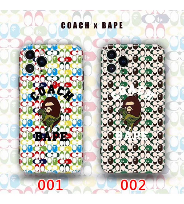 Coach/コーチ女性向け 個性潮 iphone x/xr/xs/xs maxケース ファッションジャケット型 2020 iphone12ケース 高級 人気モノグラム iphone11/11pro maxケース ブランド