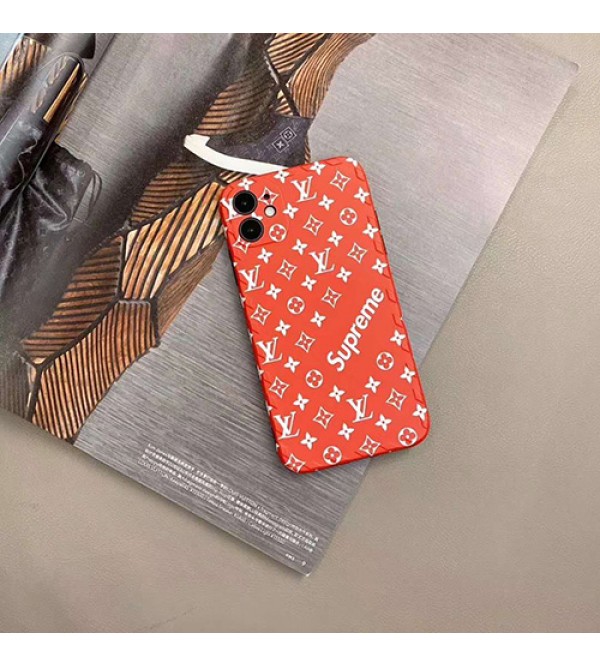 lv/ルイ·ヴィトンブランド iphone11/11pro maxケースSupreme/シュプリーム かわいいファッション セレブ愛用 iphone7/8plus/se2ケース 激安ジャケット型 2020 iphone12ケース 高級 人気