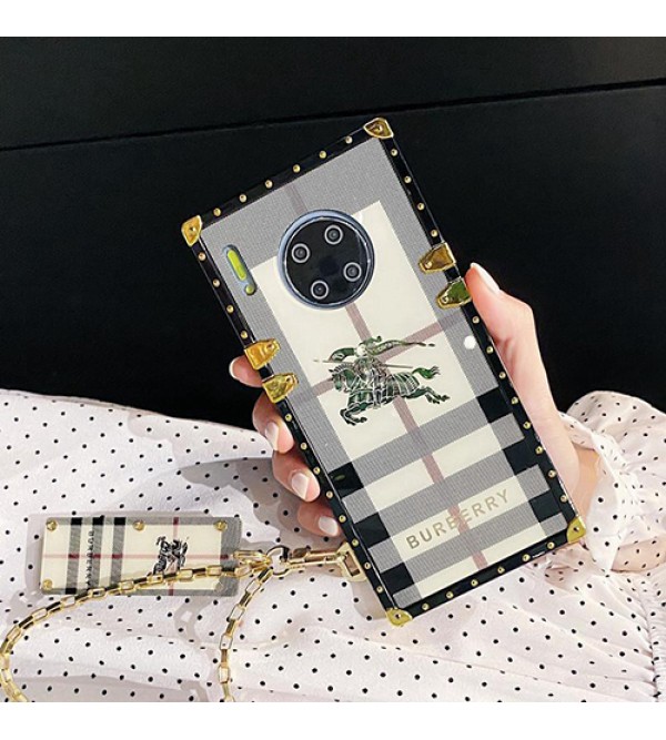 Burberry/バーバリーペアお揃い アイフォン12/11ケース HUAWEI MATE 30/30 PROケース女性向けhuawei p30 pro ケースHUAWEI P40 Proスマホケース ブランド LINEで簡単にご注文可アイフォンカバー レディース バッグ型 ブランド