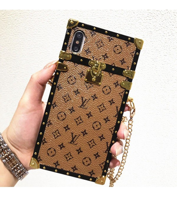 lv/ルイ·ヴィトンiphone 12 ケースブランド iphone11/11pro maxケース かわいいiPhone 7/8 plus/se2ケース ビジネス ストラップ付きins風  iphone x/xr/xs max ケースケース かわいい