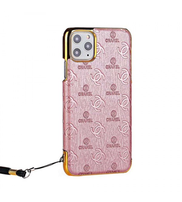 iphone12Chanel/シャネルiphone xr/xs max女性向け iphone xr/xs maxケースiphone 7/8 plus/se2ケース ビジネス ストラップ付きシンプルジャケットモノグラム iphone11/11pro maxケース ブランド