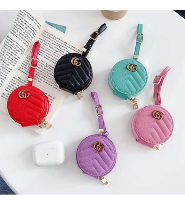 シャネル ブランド airpods pro/3/1/2 ケース 可愛い エアーポッズ3/プロケース レザー CHANEL 収納 高品質 ストランプ付き 携帯便利 紛失防止 落下防止 保護 メンズ レディーズ