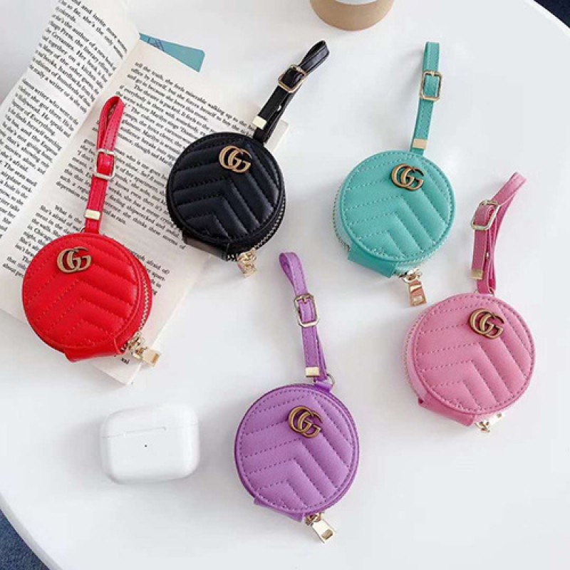 シャネル ブランド airpods pro/3/1/2 ケース 可愛い エアーポッズ3/プロケース レザー CHANEL 収納 高品質 ストランプ付き 携帯便利 紛失防止 落下防止 保護 メンズ レディーズ