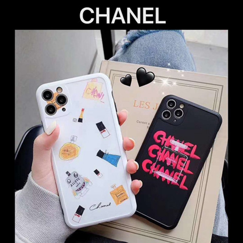 Chanel/シャネルiphone 12 ケース女性向け iphone xr/xs maxケースビジネス ストラップ付きレディース アイフォンiphone 7/8 plus/se2ケース おまけつきモノグラム iphone11/11pro maxケース ブランド