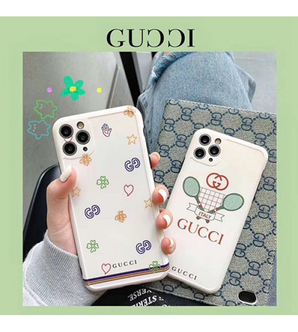 Gucci/グッチiphone 12 ケースブランド iphone11/11pro maxケース かわいいペアお揃い アイフォン11ケース iphone 8/7 plus/se2ケース個性潮 iphone x/xr/xs/xs maxケース ファッションins風ケース かわいい