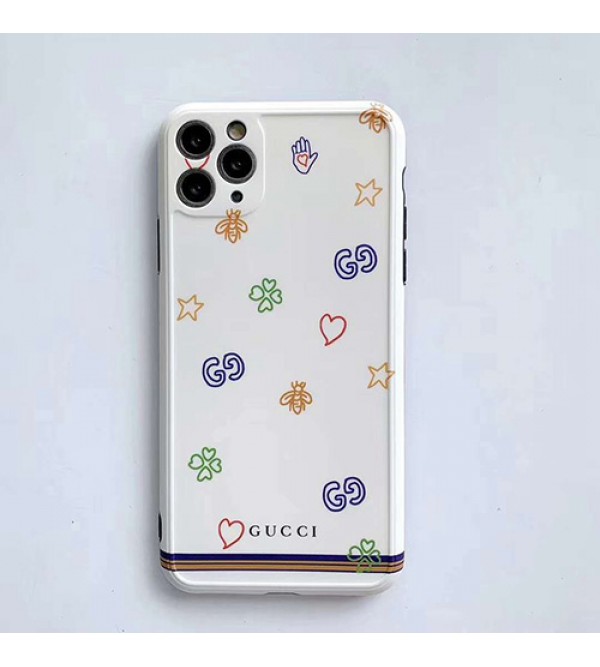 Gucci/グッチiphone 12 ケースブランド iphone11/11pro maxケース かわいいペアお揃い アイフォン11ケース iphone 8/7 plus/se2ケース個性潮 iphone x/xr/xs/xs maxケース ファッションins風ケース かわいい