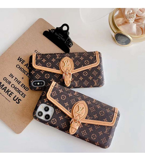 lv ルイ·ヴィトン iphone13/12s/12 pro max/12 miniケース 封筒型 ブランド iphone11/11pro maxケース 財布 かわいい ins風 iphone 7/8 plus/se2ケース お洒落 iphone xr/xs max/11proケース ブランド