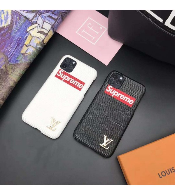 Supreme/シュプリーム2020 iPhone 12ケース ペアお揃い アイフォン11ケースlv/ルイ·ヴィトン iphone xs/x/8/7 plus/se2ケースビジネス ストラップ付きレディース アイフォンiphone xs/11/8 plusケース おまけつきジャケット型 iphone x/xr/xs/xs maxケース 高級 人気