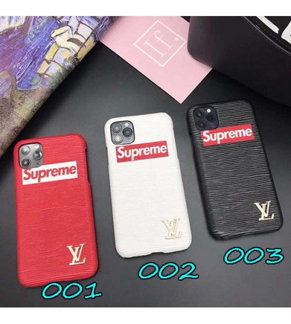 Supreme/シュプリーム2020 iPhone 12ケース ペアお揃い アイフォン11ケースlv/ルイ·ヴィトン iphone xs/x/8/7 plus/se2ケースビジネス ストラップ付きレディース アイフォンiphone xs/11/8 plusケース おまけつきジャケット型 iphone x/xr/xs/xs maxケース 高級 人気