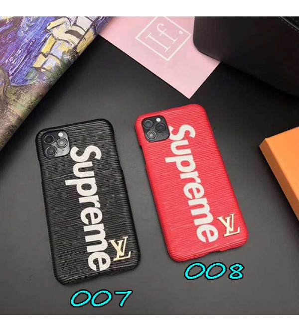 Supreme/シュプリーム2020 iPhone 12ケース ペアお揃い アイフォン11ケースlv/ルイ·ヴィトン iphone xs/x/8/7 plus/se2ケースビジネス ストラップ付きレディース アイフォンiphone xs/11/8 plusケース おまけつきジャケット型 iphone x/xr/xs/xs maxケース 高級 人気