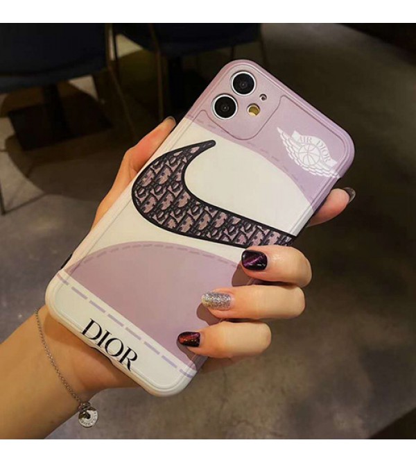 Dior ディオール男女兼用人気ブランド 2020 iphone 12ケースNike/ナイキiphone 7/8 plus/se2ケース ビジネス ストラップ付きジャケット型  iphone11/11 pro/11 promaxケース 高級 人気アイフォン12カバー レディース バッグ型 ブランド