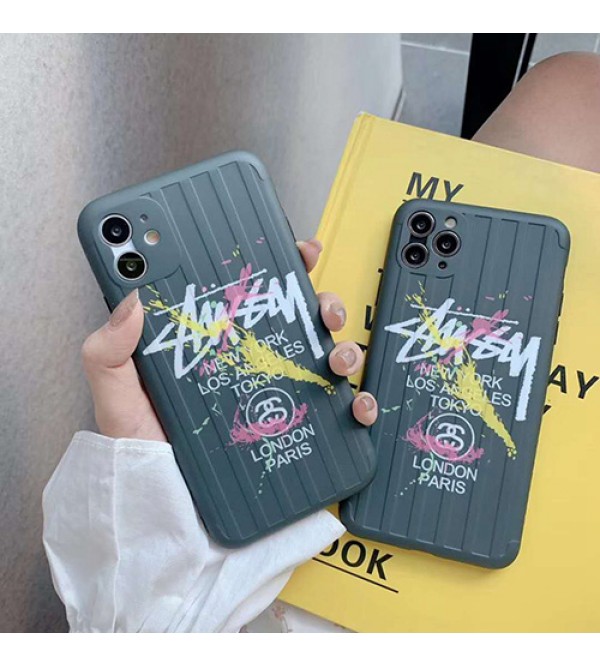 Stussy/ステューシーブランド  2020 iphone12ケース かわいい男女兼用人気ブランドiphone x/xs/xs max/xrケース手帳型ケースジャケット型 iphone11/11pro maxケース高級 人気