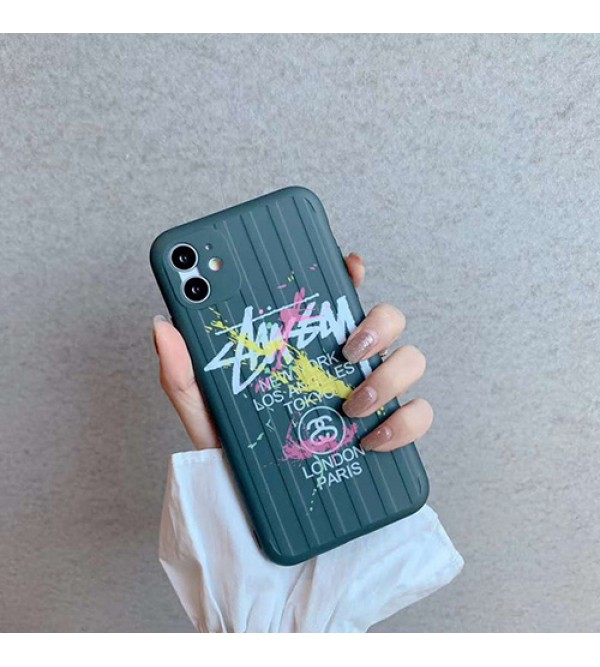 Stussy/ステューシーブランド  2020 iphone12ケース かわいい男女兼用人気ブランドiphone x/xs/xs max/xrケース手帳型ケースジャケット型 iphone11/11pro maxケース高級 人気