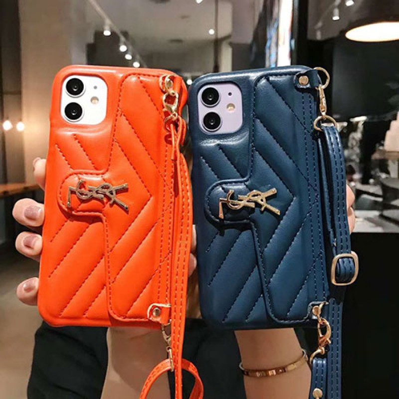 YSL/イブサンローランブランド iphone 12ケース かわいい男女兼用人気ブランドhuawei mate 30 proケースシンプル iphone 7/8/se2ケース ジャケットアイフォン12カバー レディース バッグ型 ブランド