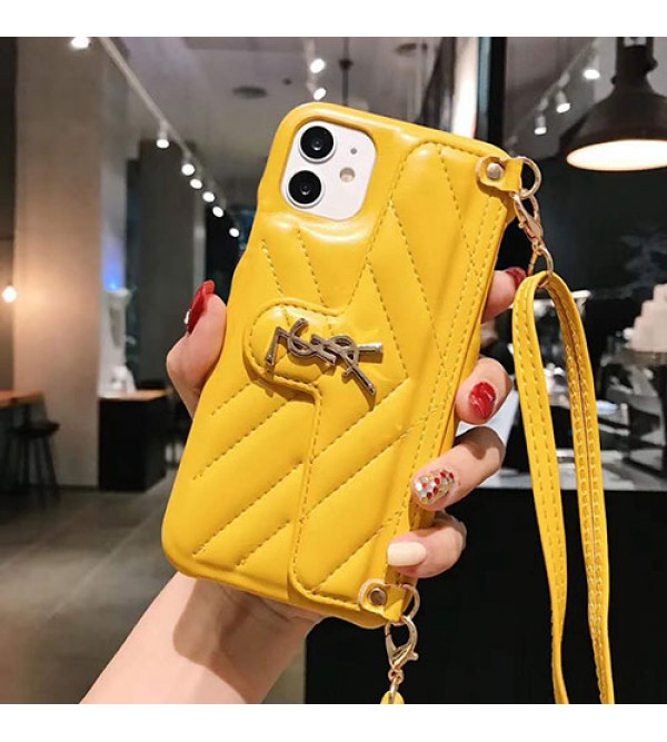 YSL/イブサンローランブランド iphone 12ケース かわいい男女兼用人気ブランドhuawei mate 30 proケースシンプル iphone 7/8/se2ケース ジャケットアイフォン12カバー レディース バッグ型 ブランド