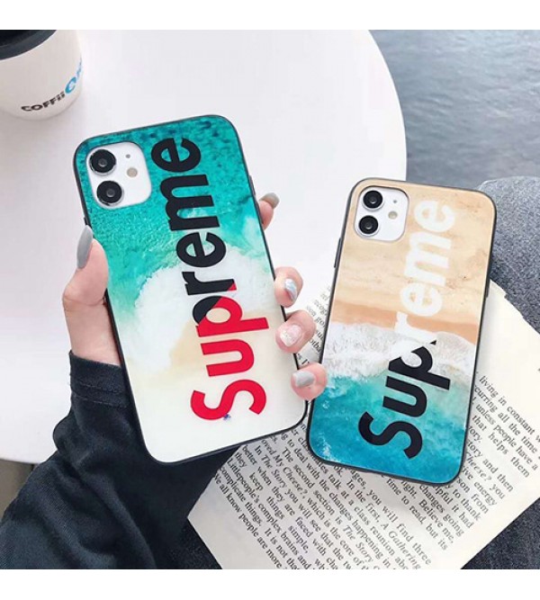 Supreme/シュプリームペアお揃い アイフォン12ケース iphone xs/x/8/7/se2ケースレディース アイフォンiphone xs/11/8 plusケース おまけつきiphone xr/xs max/11proケースブランドジャケット型 2020 iphone12ケース 高級 人気