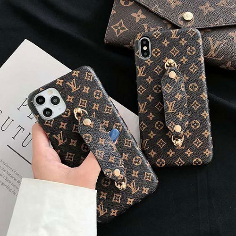 lv/ルイ·ヴィトンiphone 12/12 pro/12 pro maxケース ビジネス ストラップ付きファッション セレブ愛用 iphone11/11pro maxケース 激安シンプルiphone 7/8/se2ケース ジャケットジャケット型 2020 iphone12ケース 高級 人気