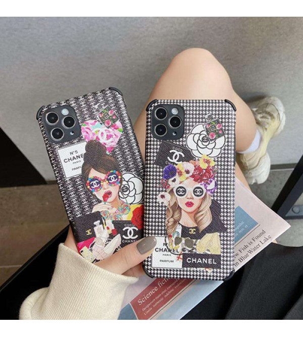 Chanel/シャネルブランド iphone11/11pro maxケース かわいい女性向け iphone xr/xs maxケースファッション セレブ愛用 iphone 7/8/se2ケース 激安ins風ケース かわいい