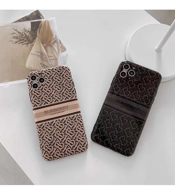 Burberry/バーバリーブランド iphone12 mini/12pro max/12 max/12 proケース かわいいペアお揃い アイフォン11ケース iphone xs/x/8/7/se2ケースシンプルジャケットレディース アイフォンiphone xs/11/8 plusケース おまけつき