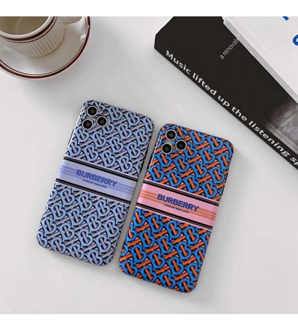 Burberry/バーバリーブランド iphone12 mini/12pro max/12 max/12 proケース かわいいペアお揃い アイフォン11ケース iphone xs/x/8/7/se2ケースシンプルジャケットレディース アイフォンiphone xs/11/8 plusケース おまけつき