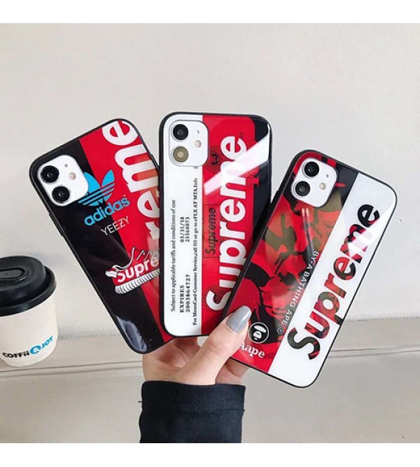 シュプリーム/Supreme ブランド iphone 13/13 pro max/13 pro/13 miniケース かわいい iphone12/12pro maxケース ビジネス ストラップ付きアイフォン12カバー レディース バッグ型 ブランド