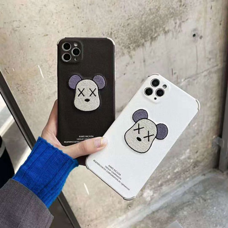 KAWS ブランド iphone13/12mini/12pro/12pro maxケース 経典 ins風 かわいい アイフォン12/xs/11/8 plusケース おまけつき ファッション メンズ レディース