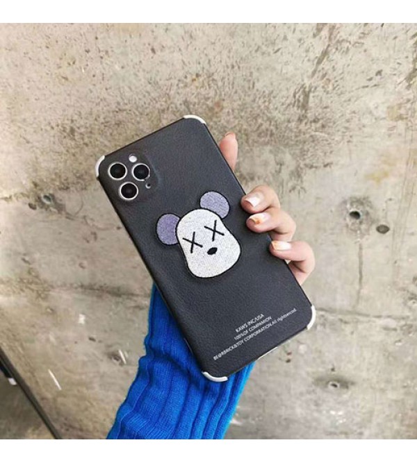 KAWS ブランド iphone13/12mini/12pro/12pro maxケース 経典 ins風 かわいい アイフォン12/xs/11/8 plusケース おまけつき ファッション メンズ レディース