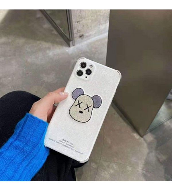 KAWS ブランド iphone13/12mini/12pro/12pro maxケース 経典 ins風 かわいい アイフォン12/xs/11/8 plusケース おまけつき ファッション メンズ レディース