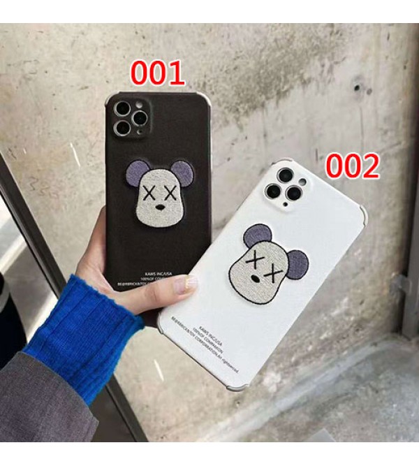 KAWS ブランド iphone13/12mini/12pro/12pro maxケース 経典 ins風 かわいい アイフォン12/xs/11/8 plusケース おまけつき ファッション メンズ レディース