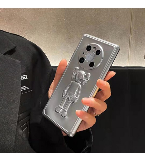 KAWS ブランドiphone13pro max/13miniケース お洒落 カウズ ジャケット型 シンプル アイフォン13 pro/12 mini/12 pro maxケース 激安ファッションIPHONE11/X/XS/XR/8/7カバー大人気 携帯 Huawei mate40/p40カバー 芸能人愛用 メンズ レディーズ 