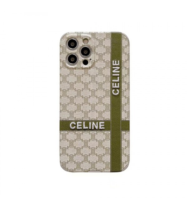 CELINE/セリーヌ ブランド  Iphone13/13 mini/13 pro maxケース かわいい ジャケット型 四角保護 モノグラム 芸能人愛用 アイフォン13/13プロ/13ミニカバー メンズ レディーズ