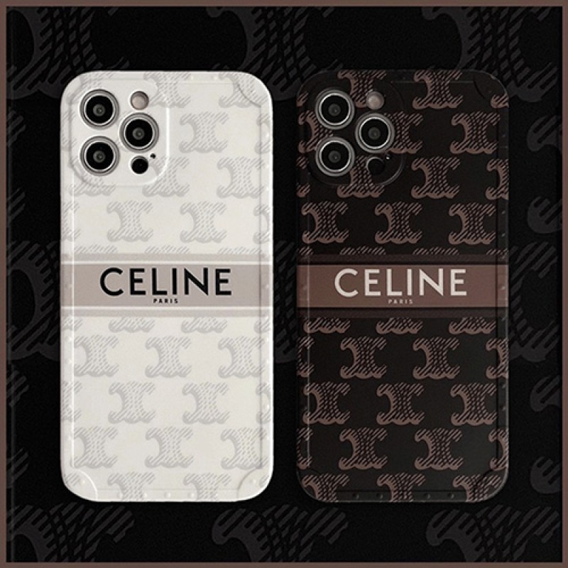 CELINE ブランド iphone 13/13 pro/13 pro max/13 miniケース 個性潮 シンプル セリーヌ ジャケット型 iphone x/xr/xs/xs maxケース 2021 高級 人気 アイフォン13/12/11/8/7カバー ファッション メンズ レディース