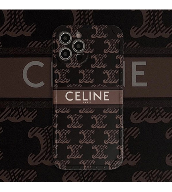 CELINE ブランド iphone 13/13 pro/13 pro max/13 miniケース 個性潮 シンプル セリーヌ ジャケット型 iphone x/xr/xs/xs maxケース 2021 高級 人気 アイフォン13/12/11/8/7カバー ファッション メンズ レディース