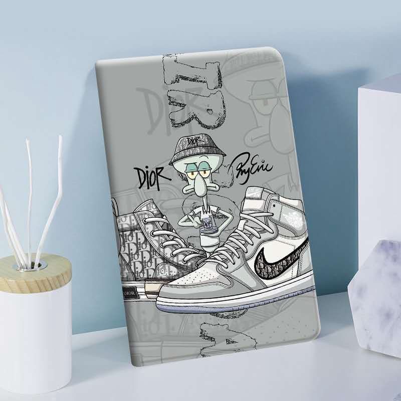 Dior/ディオール ipad mini 6/9/pro 2020/2021ケース ブランド 手帳型 アニメ Nike/ナイキ アイポッド ミニ 6/9/2/3/4/5カバー キャラクター 第9/8/7世代  ipad pro 12.9 2020カバー スタンド付き  ipad air4/3/2 人気 メンズ レディース