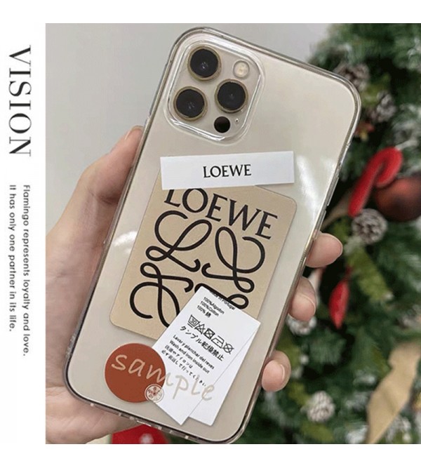 LOEWE ブランド ロエベ Iphone13 mini/13 Pro Maxケース クリア ジャケット型 アイフォン13/13プロ/13ミニカバー激安モノグラム 経典 Iphone 11pro/X/Xr/Xs Max/8/7 Plusケース 芸能人愛用 メンズ レディース