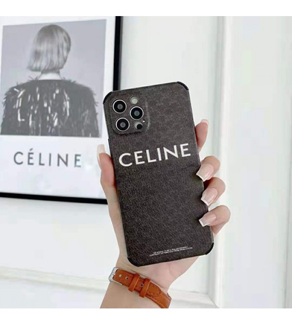 CELINE ブランド iphone 13/13 pro/13 pro max/13 miniケース INS風 ジャケット型 セリーヌ ハイブランド シリコン製 激安 高級感 モノグラム 四角保護 コピー アイフォン13/12 pro/12 pro max/se2カバーアイドル愛用 メンズ レディース