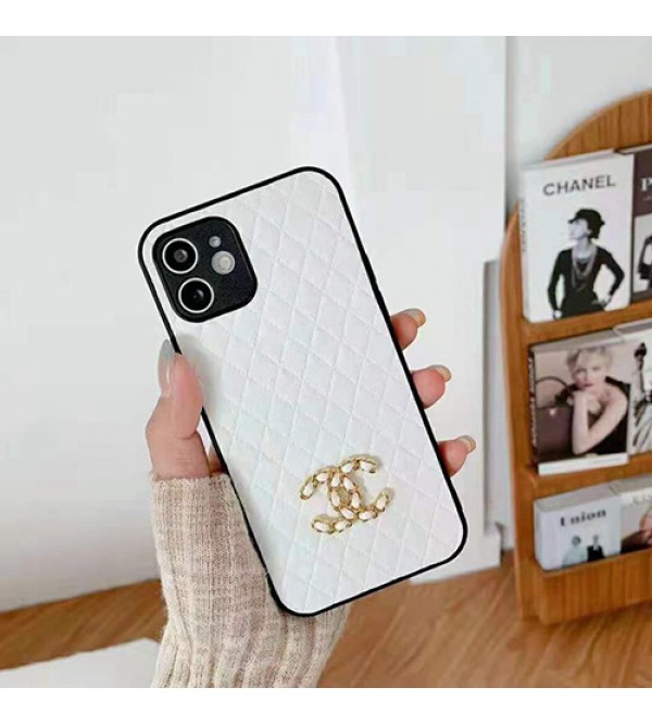 シャネル/Chanel ブランド iphone 13 pro/12s/12 pro/13 pro maxケース 可愛い レザー 個性 ジャケット型 簡約 アイフォン13/12/11/x/xr/xsカバー 黒白 男女兼用 