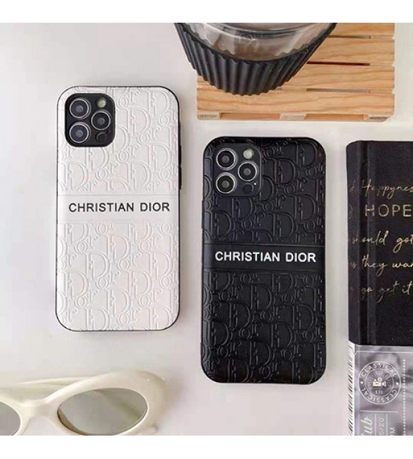 ディオール DIOR ブランド iPhone 13/12/13 pro maxケース お洒落 モノグラム柄  ジャケット型 シリコン シンプル アイフォン13/12/11/x/xs/xr/8/7カバー 耐衝撃 黒白色 メンズ レディース