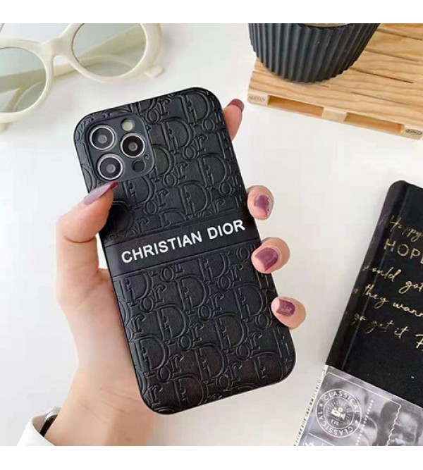 ディオール DIOR ブランド iPhone 13/12/13 pro maxケース お洒落 モノグラム柄  ジャケット型 シリコン シンプル アイフォン13/12/11/x/xs/xr/8/7カバー 耐衝撃 黒白色 メンズ レディース