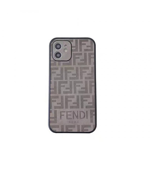 フェンディ FENDI ブランド iphone13/12s/12 mini/12pro maxケース 安い モノグラム柄 ジャケット型 モノグラム シンプル  耐衝撃 アイフォン13pro max/12/11カバー 韓国風 メンズ レディース