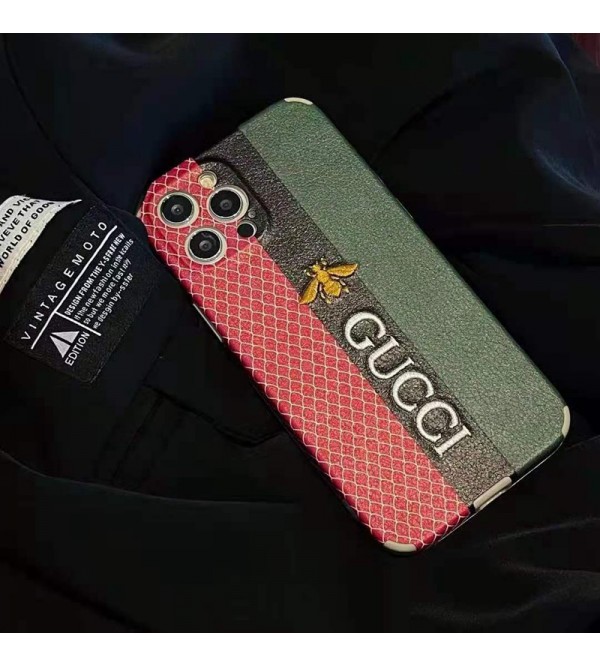 Gucciブランド個性潮iphone 13/12/11/12 pro/12 miniケースファッション革製 セレブ愛用ジャケット型アイフォン12 pro max/11/11 pro/11 pro max/se2 刺繍モノグラムグッチブランド激安IphoneX/XS/XR/8/7ケー四角保護HUAWEI P40ケース経典芸能人愛用 メンズ レディーズ