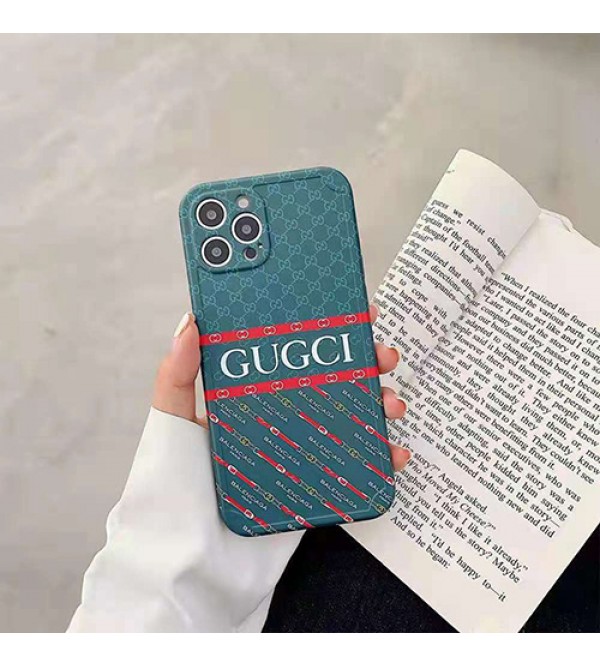 Gucci＆Balenciagaブランド高級感 iphone 13/12/12 pro/12 mini/12 pro maxケー ス防塵  ジャケット型 ヒット防止 アイフォン11/11 pro/11 pro max/se2スマホケース  激安シリコン製 グッチバレンシアガコラボ IPHONE X/XS/XR/8/7ケース 韓国風 メンズ レディーズ 芸能人愛用 