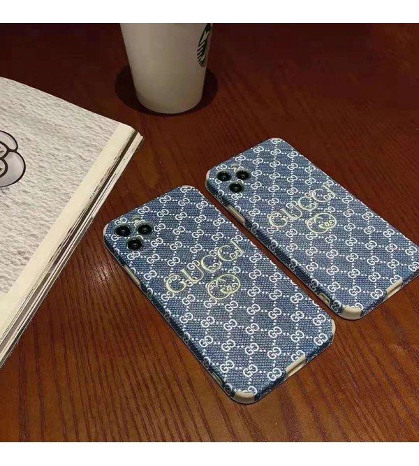 GUCCI ブランド  iphone 13mini/13pro max/13 proケース グッチ モノグラム柄 ジャケット型 ロゴ風 手作りモノグラム  ins風 シンプル アイフォン13カバー レディース