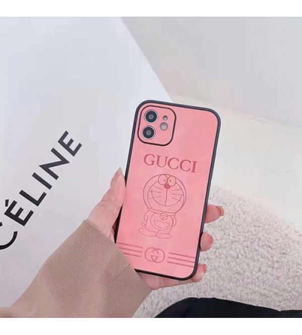 Gucci x Doraemon コラボ ハイブランド iphone13/12s/13 pro max/12 miniケース おしゃれ GGモノグラム グッチ ドラえもん シンプル TPU 全面保護 アイフォン12 pro max/11/se2/x/xs/xr/8/7カバー  メンズ レデイーズ