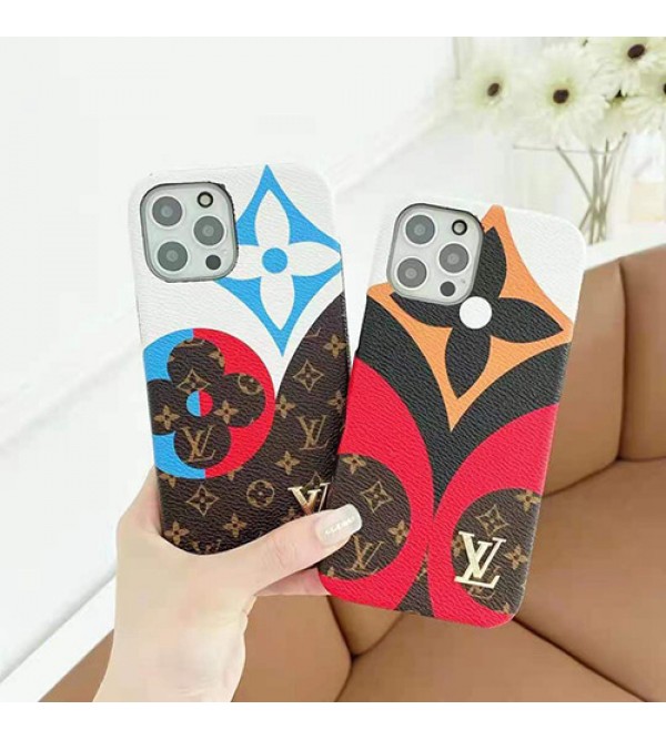 lv/ルイ·ヴィトンiphone 13/12s/12/12 pro/12 mini/12 pro maxケース革製ジャケット型 激安ファッション耐衝撃モノグラム個性潮アイフォン11/11PRO/promaxスマホケースブランド 経典高級感 アイフォン12カバー ヒット防止ブランド iphone x/8/7 plusケース大人気アイドル愛用 メンズレディース 