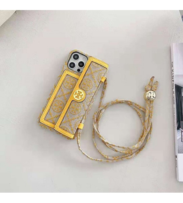 トリー バーチ バッグ型 iPhone 13/12s/13 mini/13 pro maxケース ブランド 個性 Tory Burch モノグラム カード入れ 人気 斜め掛け 芸能人愛用 手帳型 アイフォン13/12S/12 Pro Max/12 Mini/11/x/8/7ケース レディース