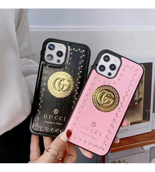 Gucci/グッチ iphone 12/12 mini/12 pro/12 pro max ケースグッチ iphone11/11pro/11pro maxケースブランド gucci iphone xr/xs maxケース アイフォン x/8/7 plusケースお洒落 高級